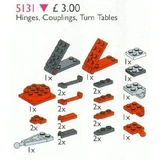 LEGO® Service Packs Hinges, Couplings, Turntables 5131 (1/1)