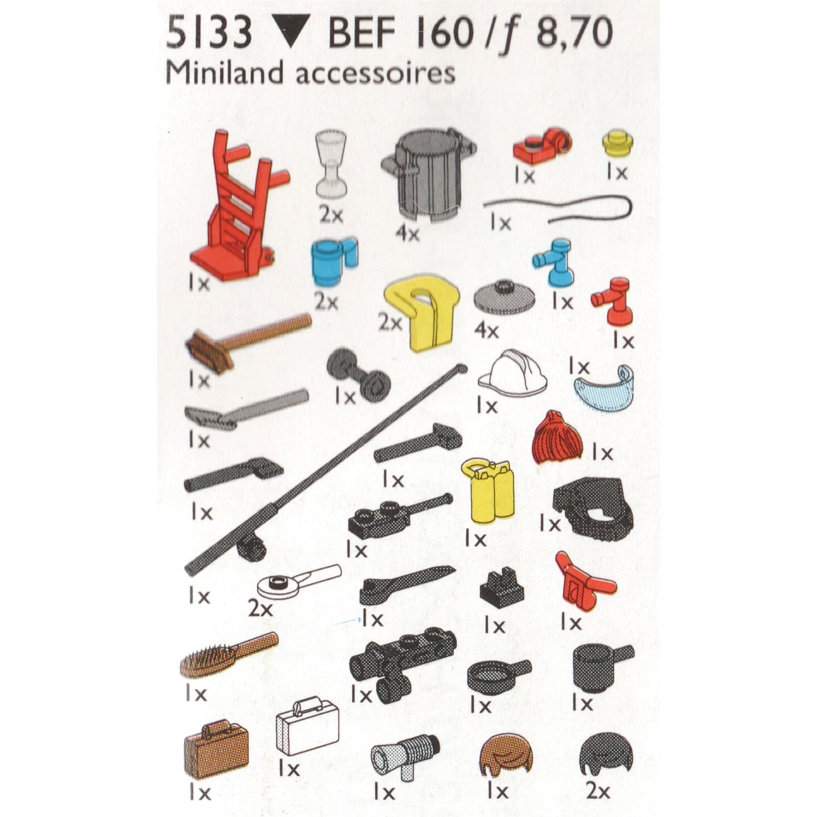 LEGO® Service Packs Town Accessories 5133 (1/1) LEGO® Service Packs Town Accessories 5133 (1/1)