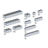 LEGO® Service Packs Basic Bricks Grey 5145 (1/1)