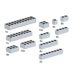 Basic Bricks Grey 5145