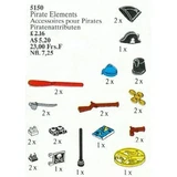 LEGO® Service Packs Pirate Accessories 5150 (1/1)