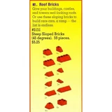 LEGO® Service Packs Roof Bricks Steep 45 Degrees Red 5151 (1/1) LEGO® Service Packs Roof Bricks Steep 45 Degrees Red 5151 (1/1)