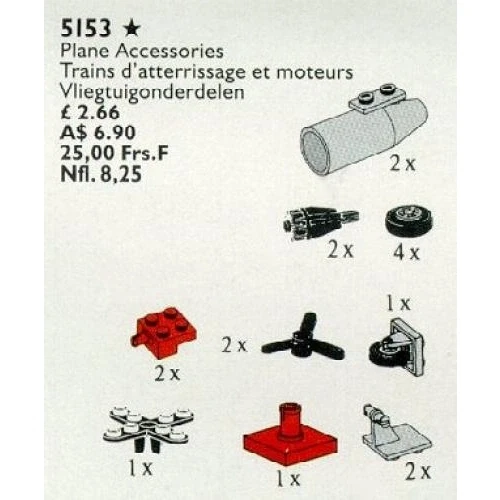 LEGO® Service Packs Plane Accessories 5153 (1/1) LEGO® Service Packs Plane Accessories 5153 (1/1)