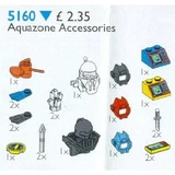 LEGO® Service Packs Aquazone Accessories 5160 (1/1)