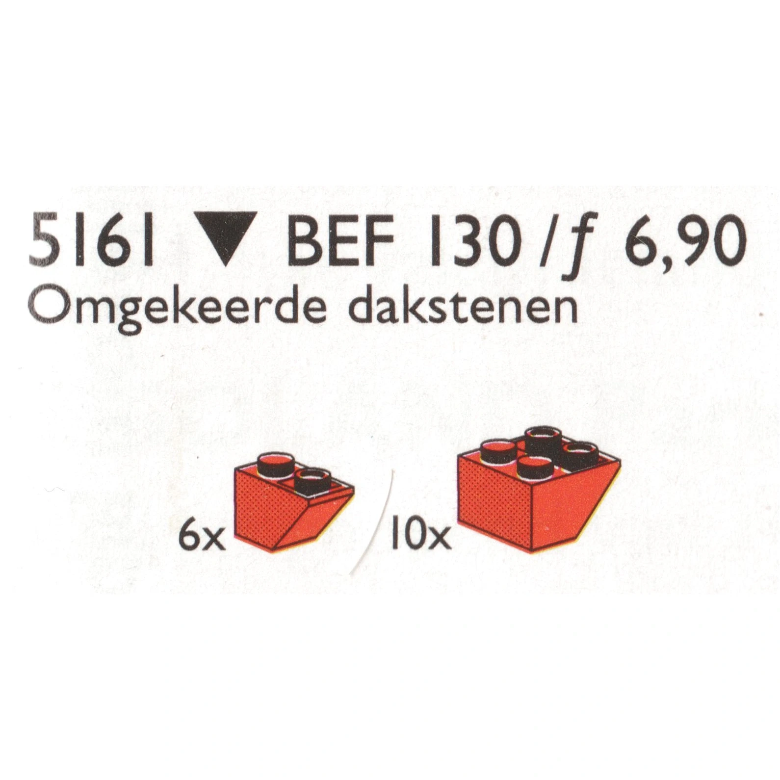 LEGO® Service Packs 16 Inverted Slope Bricks 5161 (1/1) LEGO® Service Packs 16 Inverted Slope Bricks 5161 (1/1)