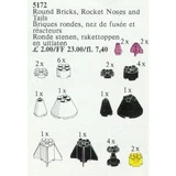 LEGO® Service Packs Round Bricks, Rocket Noses and Tails 5172 (1/1)