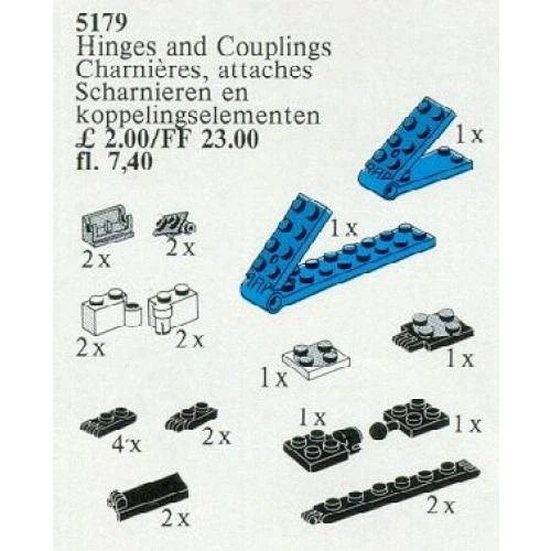 LEGO® Service Packs Hinges and Couplings 5179 (1/1) LEGO® Service Packs Hinges and Couplings 5179 (1/1)