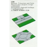 LEGO® Service Packs Airport T-Junction and Circle Base Plates 5180 (1/1)