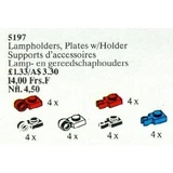 LEGO® Service Packs Lamp Holders, Tool Holder Plates 5197 (1/1) LEGO® Service Packs Lamp Holders, Tool Holder Plates 5197 (1/1)