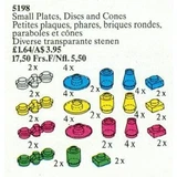 LEGO® Service Packs Small Plates, Disks and Cones 5198 (1/1) LEGO® Service Packs Small Plates, Disks and Cones 5198 (1/1)