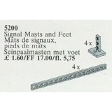 LEGO® Service Packs Signal Masts and Base Supports 5200 (1/1) LEGO® Service Packs Signal Masts and Base Supports 5200 (1/1)