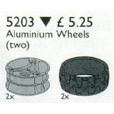 LEGO® Service Packs Alloy Wheels (and Tyres) 5203 (1/1) LEGO® Service Packs Alloy Wheels (and Tyres) 5203 (1/1)