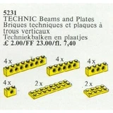 LEGO® Service Packs 20 Technic Beams and Plates Yellow 5231 (1/1)