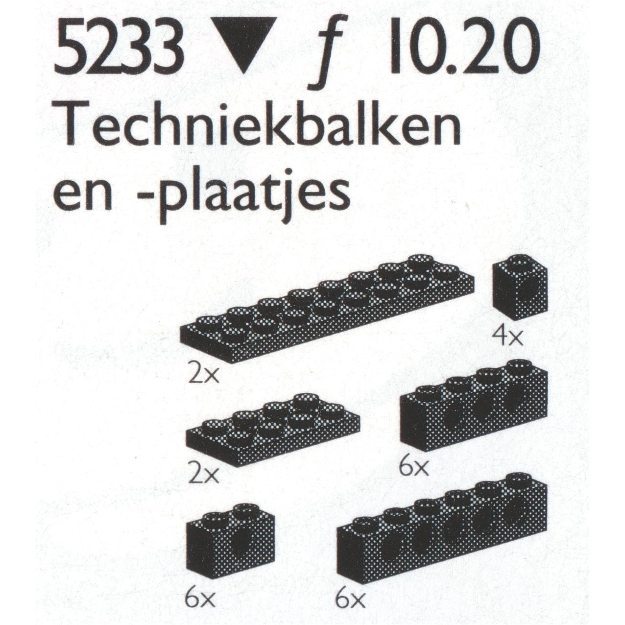 LEGO® Service Packs Small Beams and Plates 5233 (1/1) LEGO® Service Packs Small Beams and Plates 5233 (1/1)