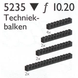 LEGO® Service Packs 10 Large Technic Beams Black 5235 (1/1)