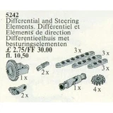 LEGO® Service Packs Differential Housing and Steering Elements 5242 (1/1)