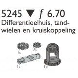 LEGO® Service Packs Universal Joint, Differential Housing and Gear Wheels 5245 (1/1) LEGO® Service Packs Universal Joint, Differential Housing and Gear Wheels 5245 (1/1)