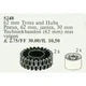 2 Tyres and Hubs 62 mm 5248 thumbnail-0