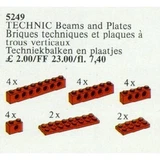 LEGO® Service Packs 20 Technic Beams and Plates Red 5249 (1/1)
