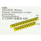 LEGO® Service Packs 8 Technic Beams Yellow 5250 (1/1)