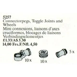 LEGO® Service Packs Connector Pegs, Toggle Joints and Wheels 5257 (1/1) LEGO® Service Packs Connector Pegs, Toggle Joints and Wheels 5257 (1/1)