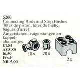 LEGO® Service Packs Connecting Rods and Stop Bushes 5260 (1/1) LEGO® Service Packs Connecting Rods and Stop Bushes 5260 (1/1)