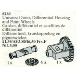 LEGO® Service Packs Universal Joint, Differential Housing and Point Wheels 5263 (1/1)