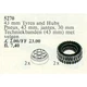 2 Tyres and Hubs 43 mm 5270 thumbnail-0