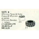 Tyres and Hubs 49.6 mm White 5271 thumbnail-0
