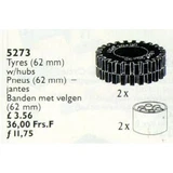 LEGO® Service Packs Tyres and Hubs 62 mm 5273 (1/1)
