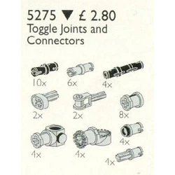 Toggle Joints and Connector Pegs and Rods 5275