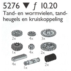 Gear Wheels, Worm Gears and Racks, Universal Joints 5276