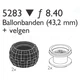 Balloon Tyres 43.2 mm 5283 thumbnail-0