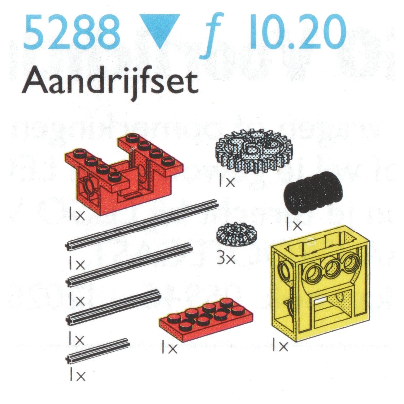 LEGO® Service Packs Gear Blocks, Housings and Axles 5288 (1/1) LEGO® Service Packs Gear Blocks, Housings and Axles 5288 (1/1)