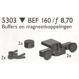 LEGO® Service Packs Buffers and Magnetic Couplings 5303 (1/1) LEGO® Service Packs Buffers and Magnetic Couplings 5303 (1/1)