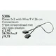 Plates 2 x 2 with Wire, 9V, 26 cm 5306 thumbnail-0