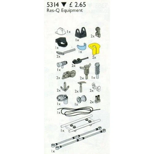 LEGO® Service Packs Town / Res-Q Equipment 5314 (1/1) LEGO® Service Packs Town / Res-Q Equipment 5314 (1/1)