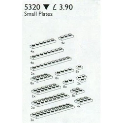 Small Plates Assorted, White 5320