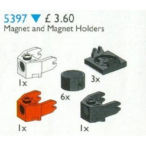 LEGO® Service Packs Magnet and Magnet Holder 5397 (1/1) LEGO® Service Packs Magnet and Magnet Holder 5397 (1/1)