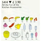 LEGO® Service Packs Scala Crazy Cooking 5414 (1/1)