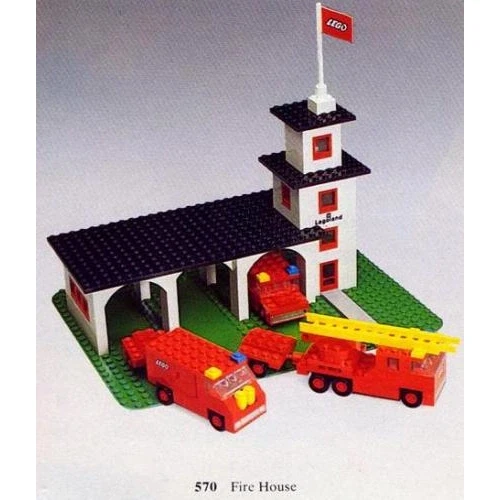 LEGO® Legoland Fire House 570 (1/1) LEGO® Legoland Fire House 570 (1/1)