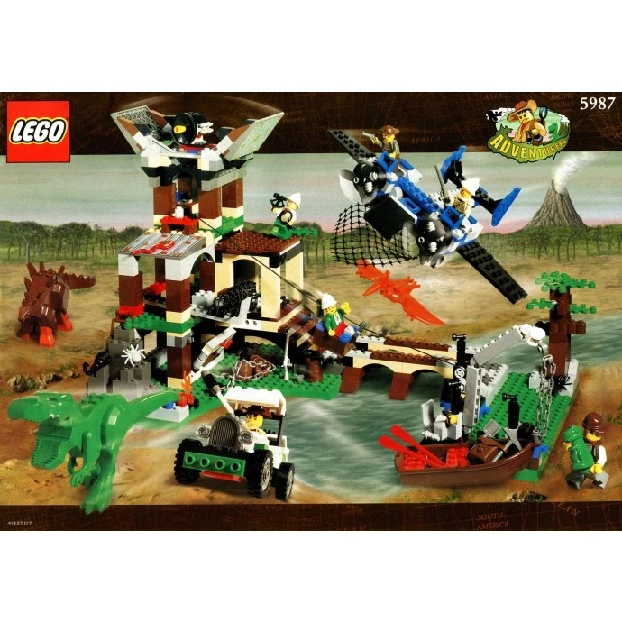 LEGO® Adventurers Dino Research Compound 5987 (1/1) LEGO® Adventurers Dino Research Compound 5987 (1/1)