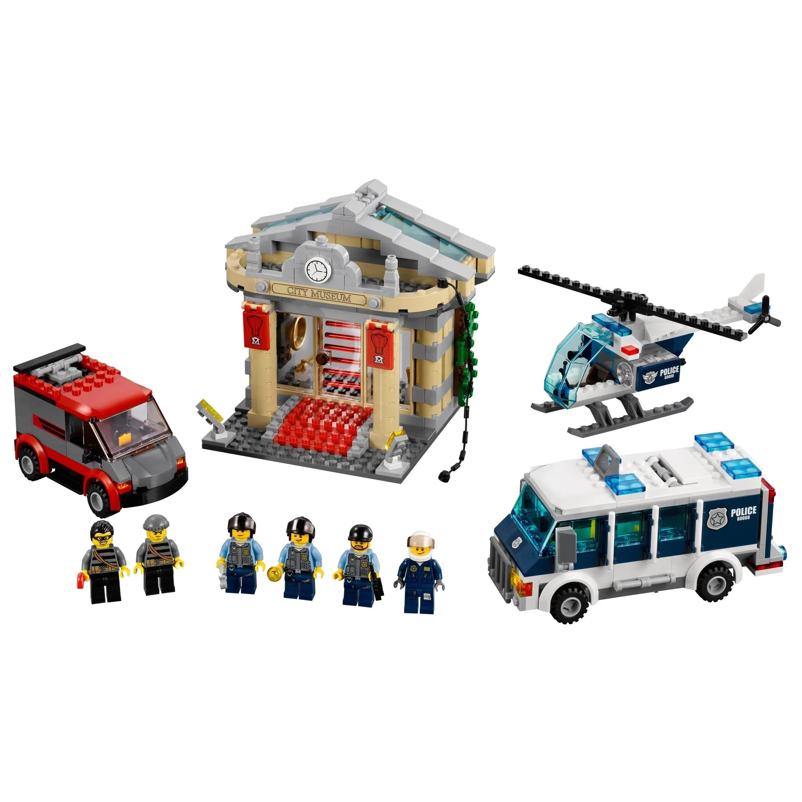 LEGO® City Museum Break-in 60008 (1/1) LEGO® City Museum Break-in 60008 (1/1)