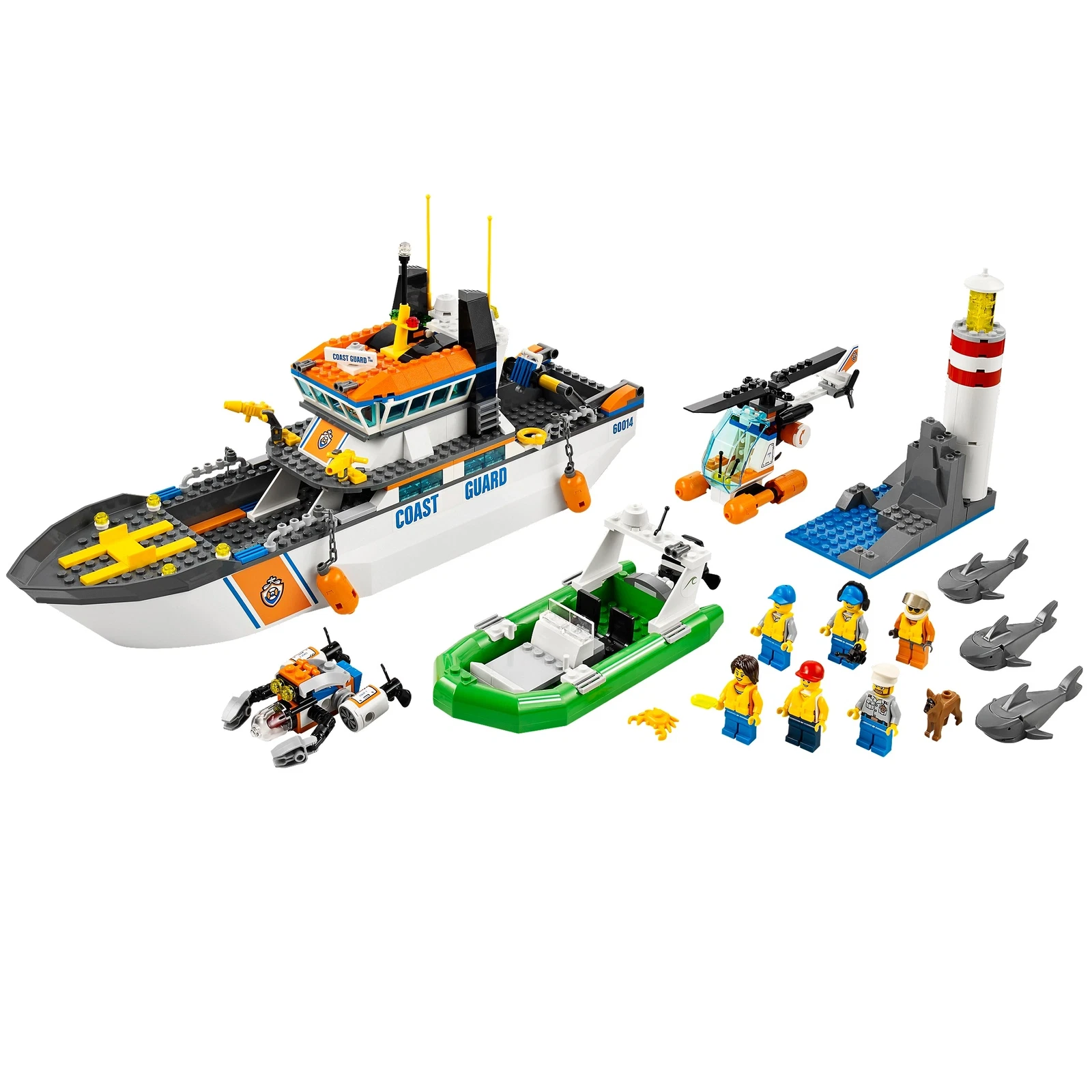 LEGO® City Coast Guard Patrol 60014 (1/1) LEGO® City Coast Guard Patrol 60014 (1/1)