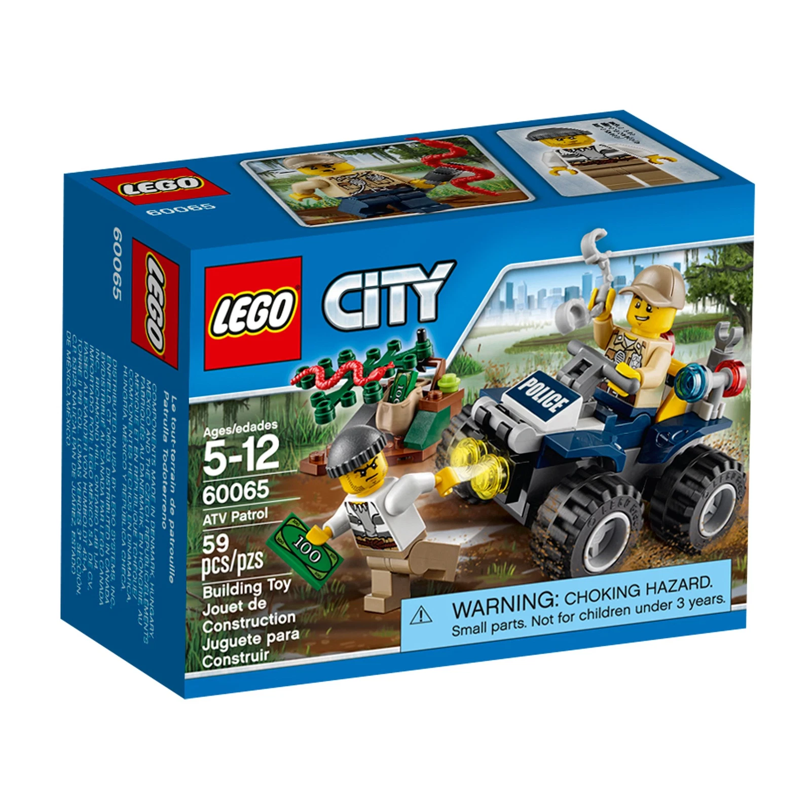 LEGO® City ATV Patrol 60065 (1/6) LEGO® City ATV Patrol 60065 (1/6)