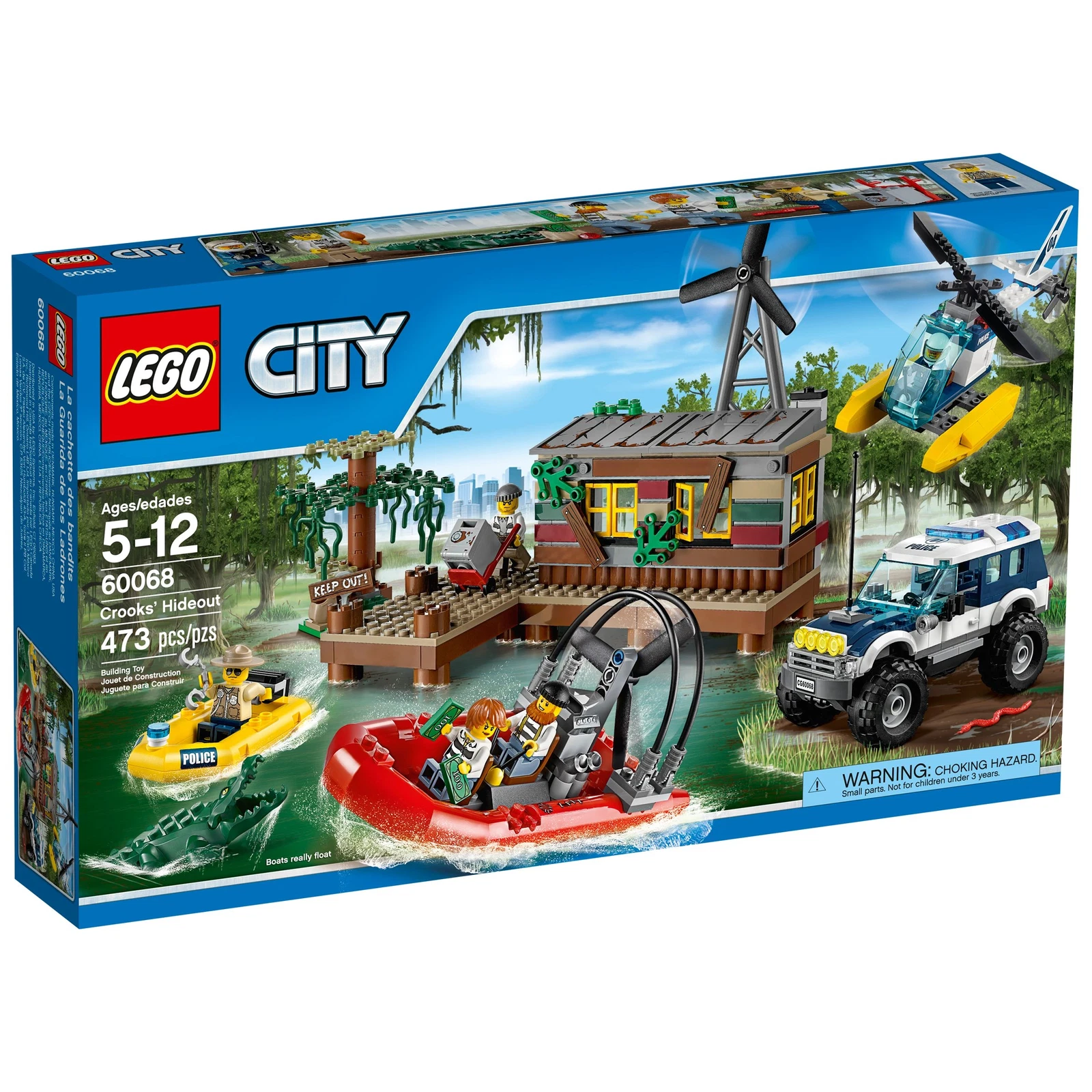 LEGO® City Crooks' Hideout 60068 (1/10) LEGO® City Crooks' Hideout 60068 (1/10)