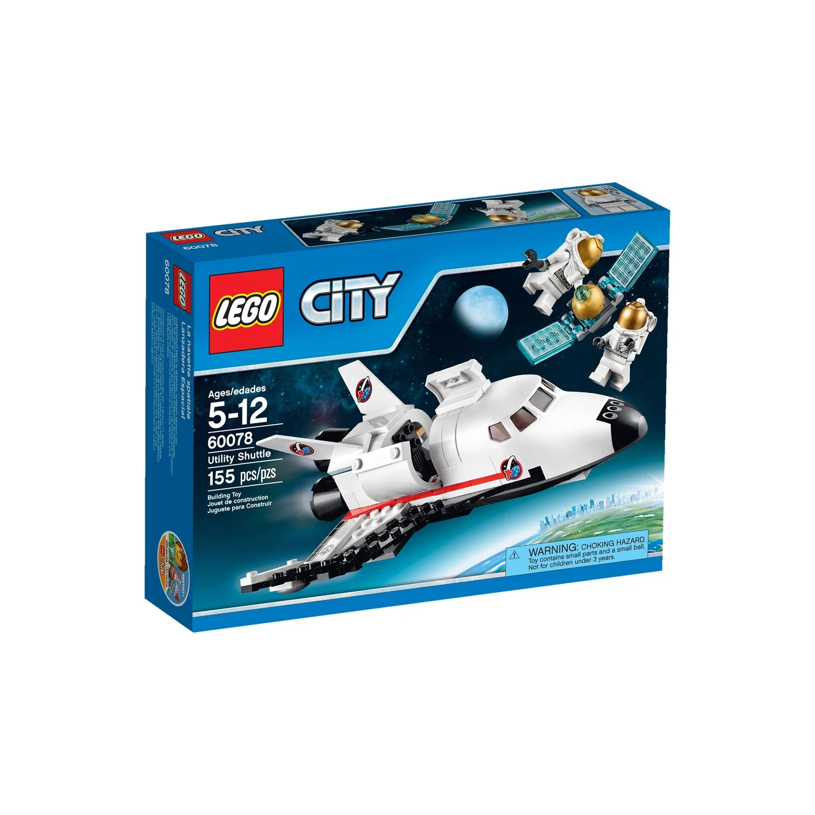LEGO® City Space Shuttle Hulpvoertuig 60078 (1/5) LEGO® City Space Shuttle Hulpvoertuig 60078 (1/5)