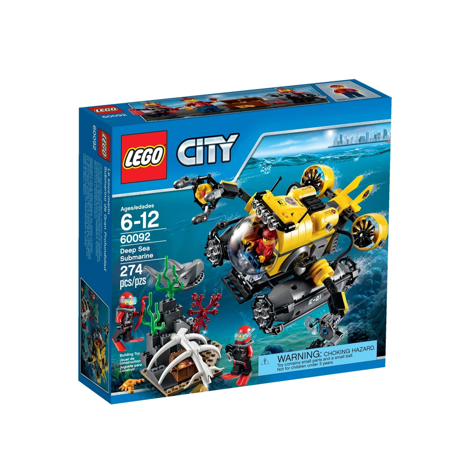 LEGO® City Tiefsee-U-Boot 60092 (1/7) LEGO® City Tiefsee-U-Boot 60092 (1/7)