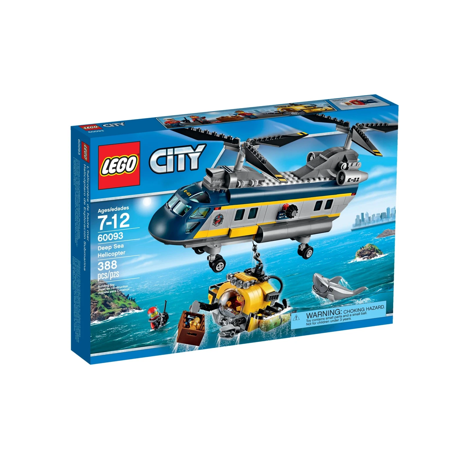 LEGO® City Tiefsee-Helikopter 60093 (1/7) LEGO® City Tiefsee-Helikopter 60093 (1/7)