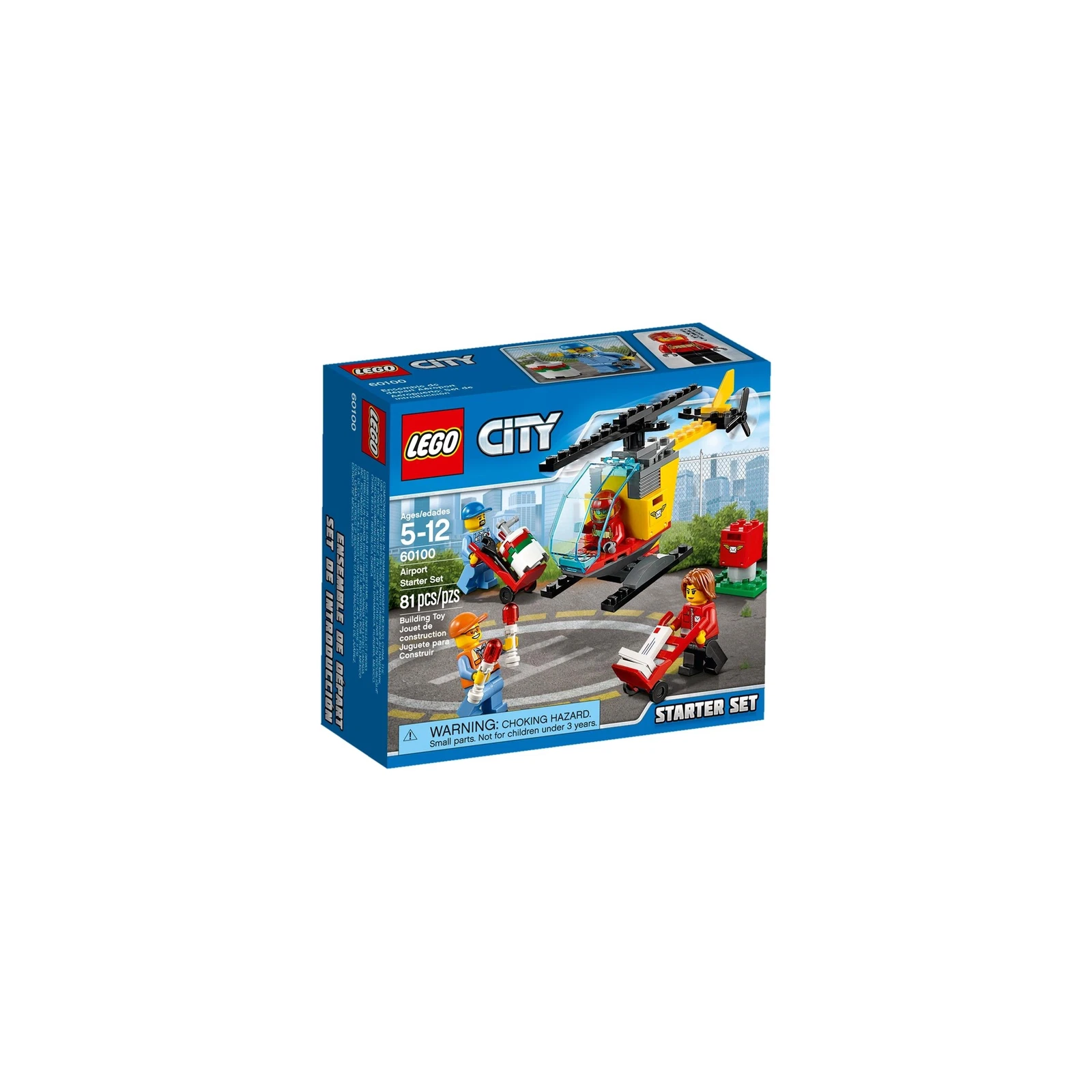 LEGO® City Ensemble de démarrage de l'aéroport 60100 (1/6) LEGO® City Ensemble de démarrage de l'aéroport 60100 (1/6)